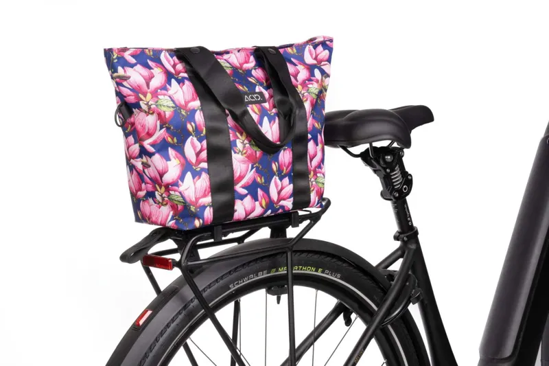 Acid Pannier Bag City 10 All In One with RILink  - Pink Flowers-1